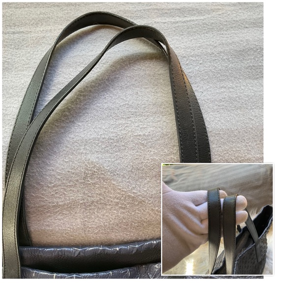 Jimmy Choo Sofia/M Tote Bag Smokey Blue - Picture 9 of 12